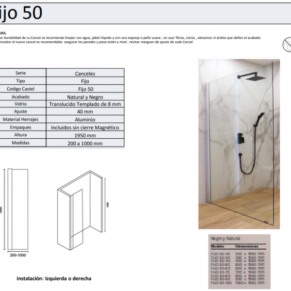 CANCEL FIJO 50